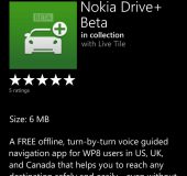 Nokia Drive+ Beta now available on all Windows 8 phones
