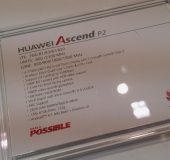 MWC   Huawei Ascend P2 Up Close