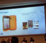 MWC   ZTE Press launch. Surprises in store   ZTE Open, the first Firefox Mobile revealed