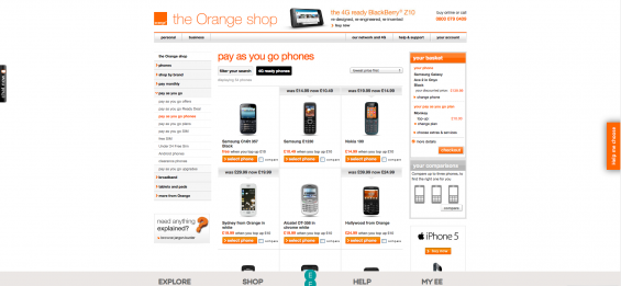 Orange PAYG