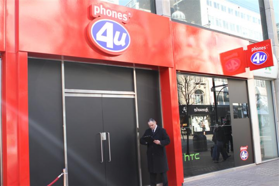 Phones 4U Blackout