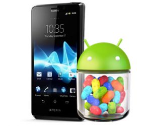 Sony Xperia Jelly Bean