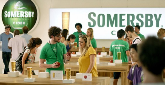 somersby cider Apple Store Mac