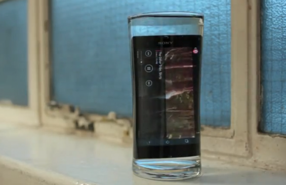 xperia z 11 water