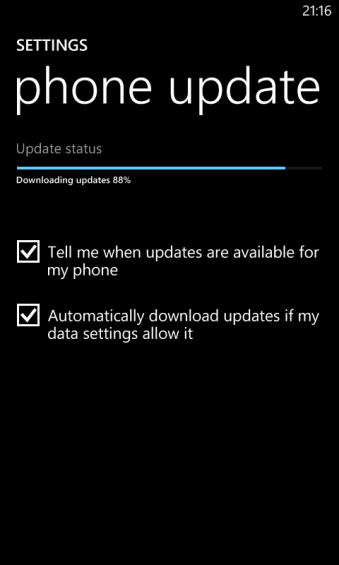 lumia 620 updating