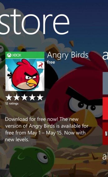 Angry Birds original WP store