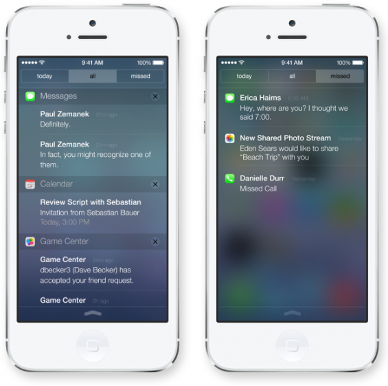 Notification Center