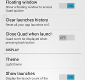 Quad Drawer, the quick app drawer   Android App Review