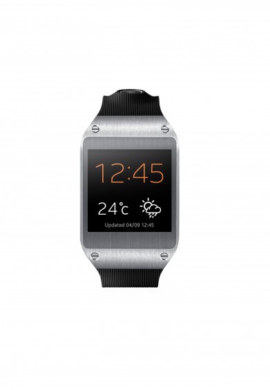 Galaxy Gear 001 Front Jet Black