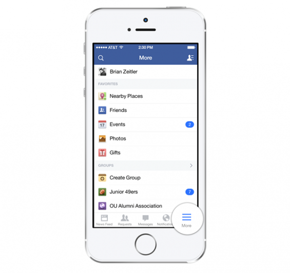 fb ios7 2