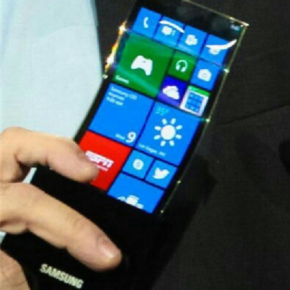 samsung flexible screen