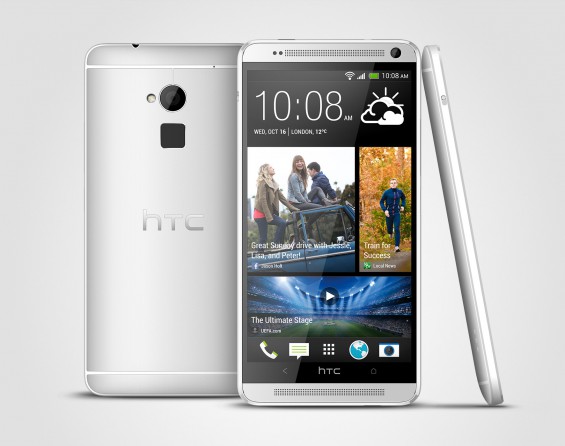 HTC One max Glacial Silver 3V