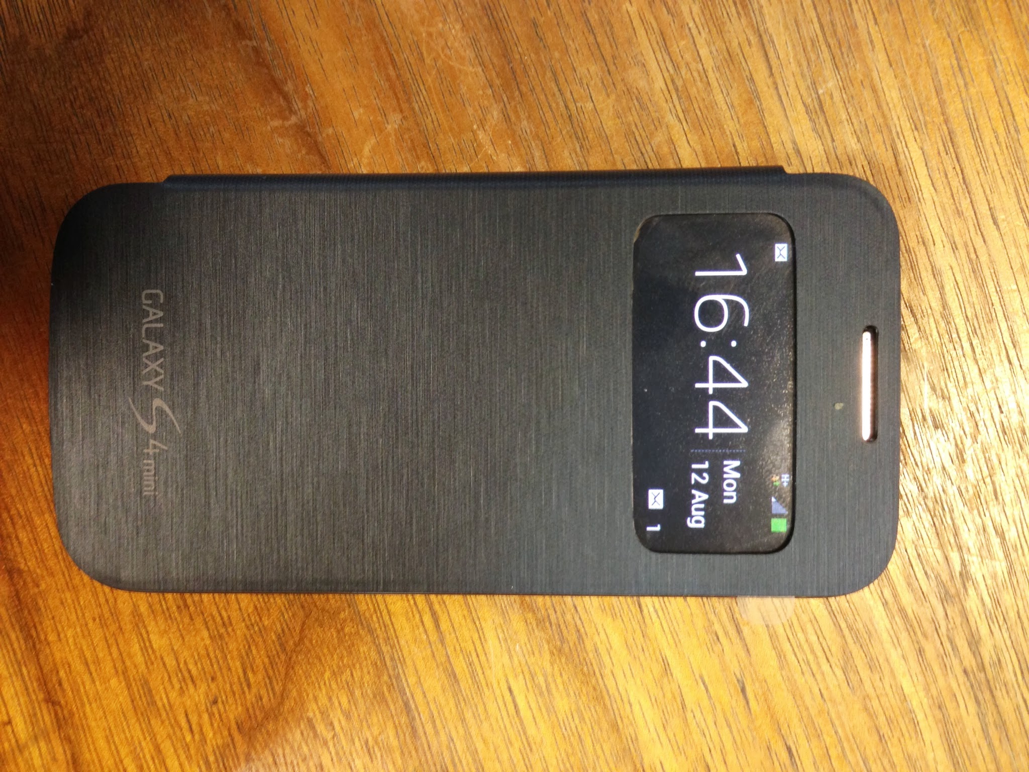 Gecomprimeerd dealer land Official Samsung S View cover for Galaxy S4 mini - review - Coolsmartphone