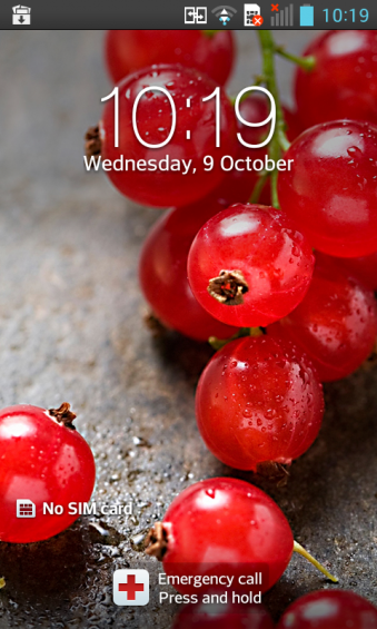 LG L7 Lockscreen