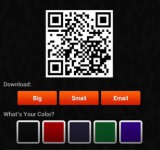 Create your own QR code, and update the content on the fly