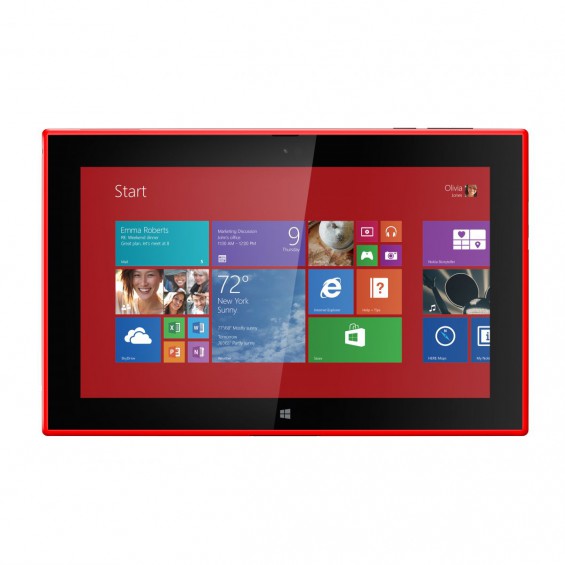 1200 nokia lumia 2520 home