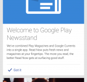 Goodbye Google Currents, magazines....Hello Google Play Newsstand