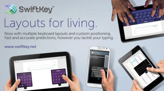 swiftkey layouts for living