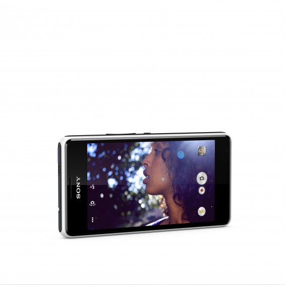 8 Xperia E1 White Front Horizontal