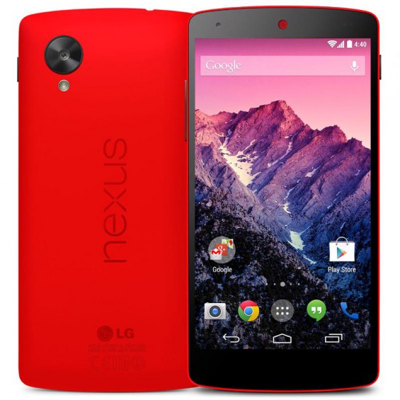 LG ELECTRONICS RED NEXUS 5