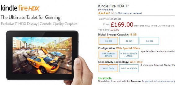 kindle fire hdx