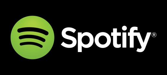 Spotify logo horizontal black