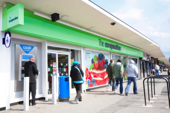 Outside shot of Maghull Food Store, Merseyside