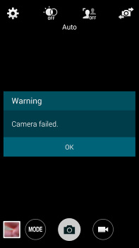 camera failed