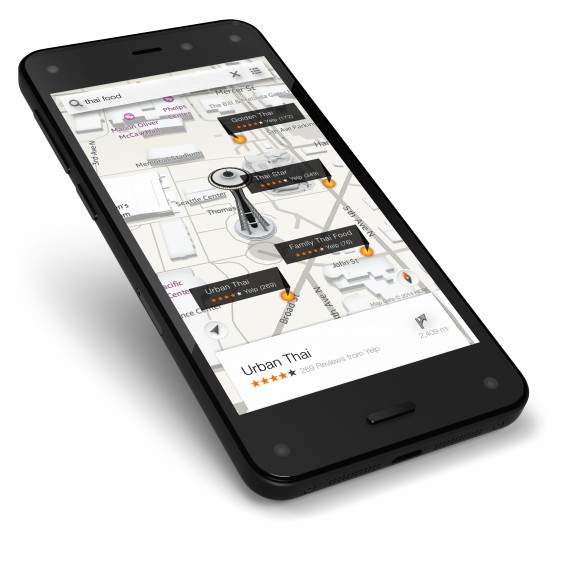 FirePhone D Maps Yelp