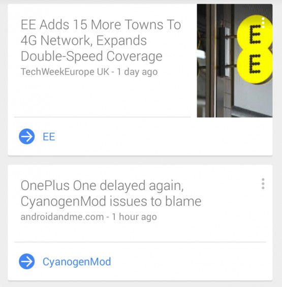 Google Now News 2