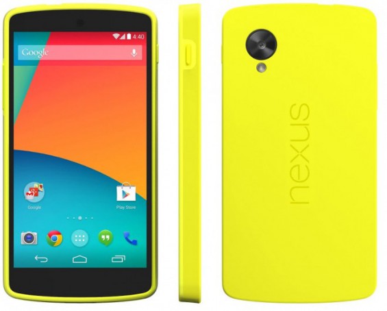 nexus 5 yellow1 660x530