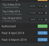 Tracking those expenses   Company Mileage Logger