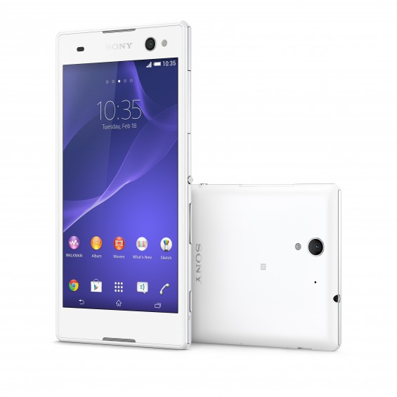 Xperia C3 White Group