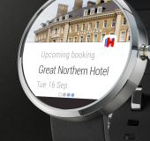 Hotel information beamed to your smartwatch
