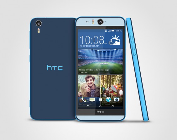 HTC Desire Eye Matt Blue Stack 300dpi