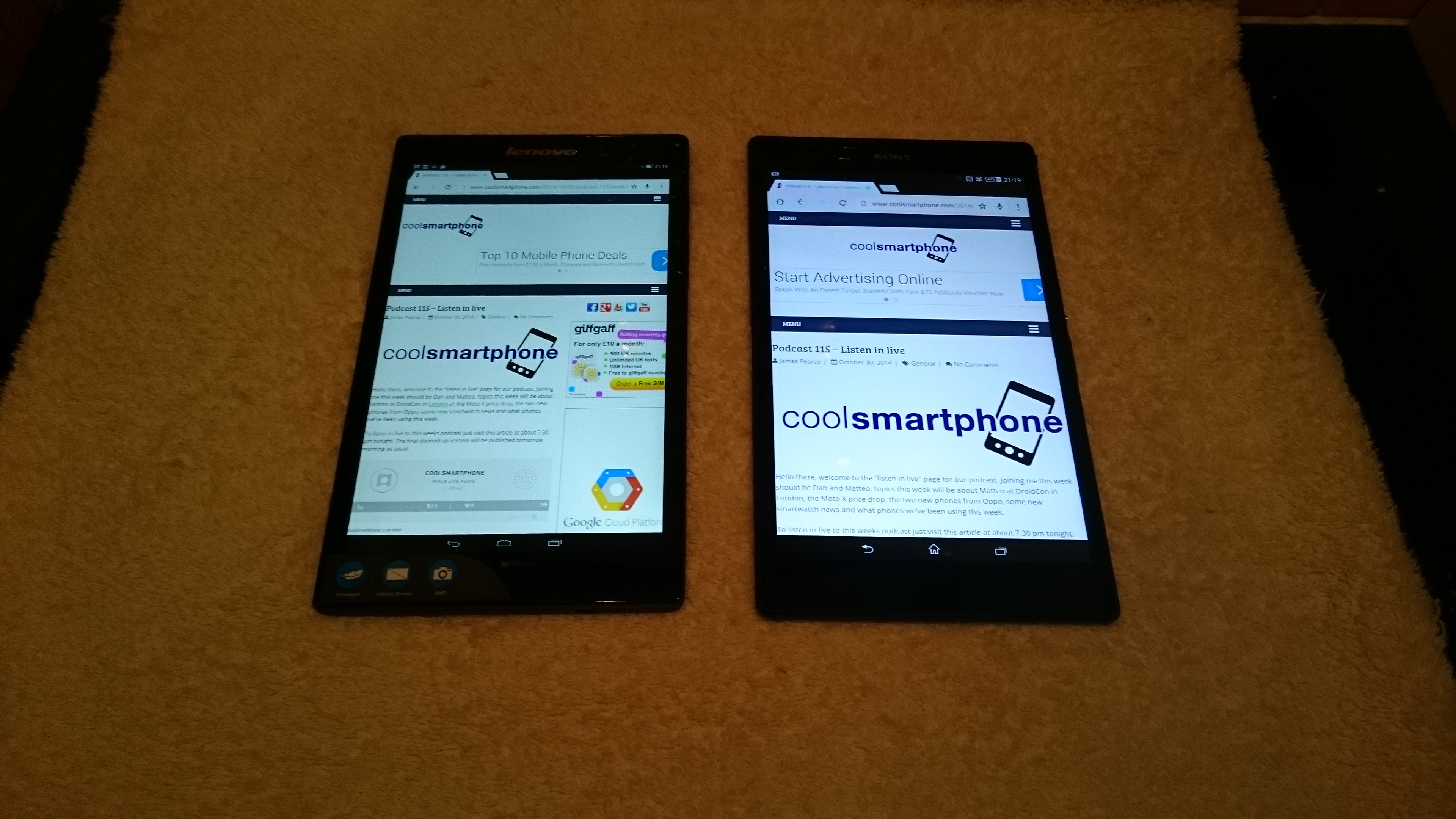 Sony Xperia Z3 Tablet Compact Unboxing And Initial Impressions
