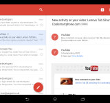Gmail gets to update to Material design