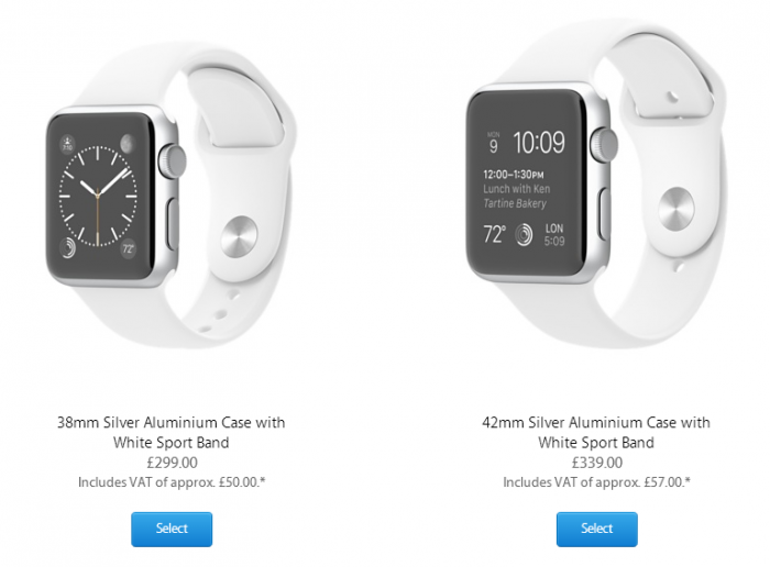 Apple Watch VAT