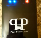 PowerpackXL Medium review   the one with lights on