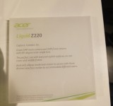 MWC   Hands on with the Acer Liquid M220, Z220, Z520, Jade Z and Leap+ Smartband