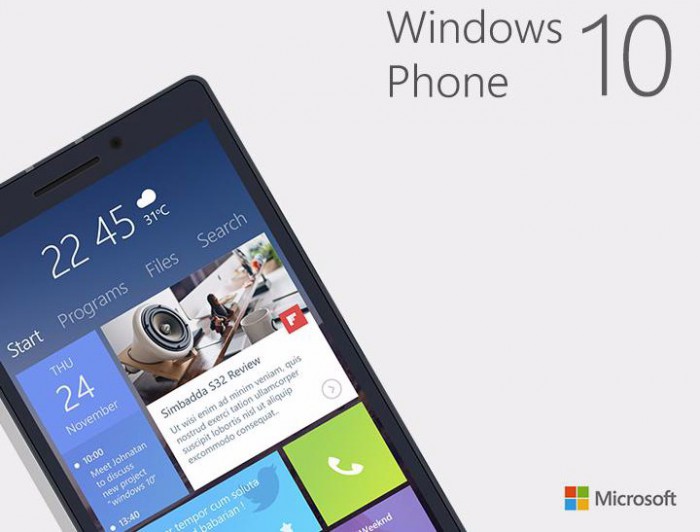 New Start Screen and Interactive Tiles Show Up in Windows Phone 10 Concept 468834 2