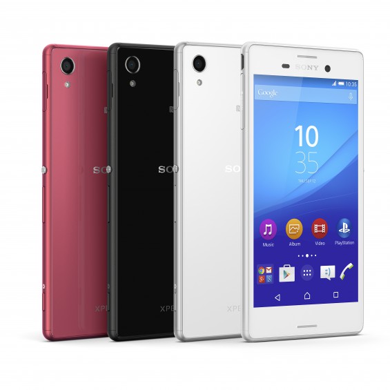 Xperia M4 Aqua Colour Range