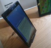 MWC   Lenovo new tablet range demo and hands on