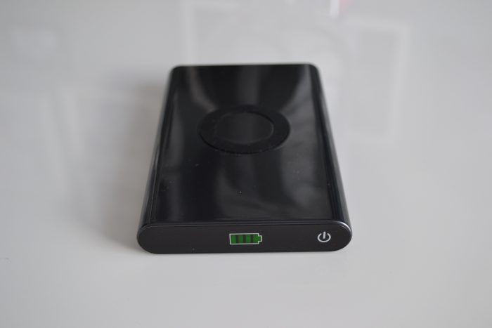 Powerbank with built in Qi wireless charger & other charging options   review.