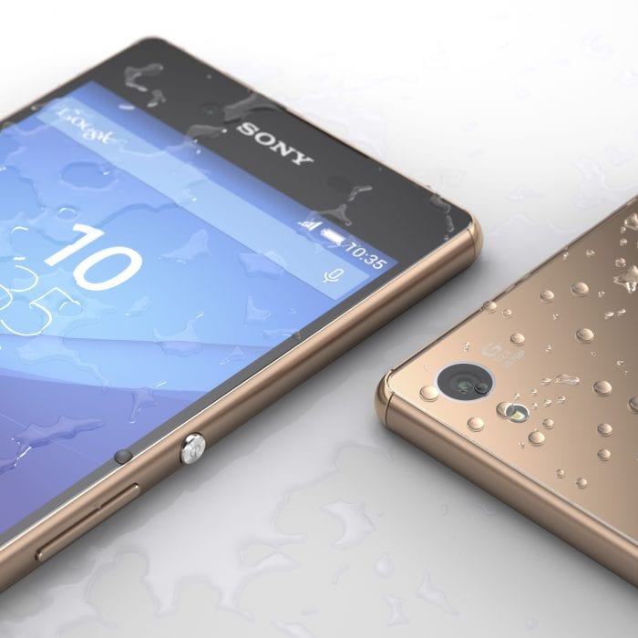 Xperia Z3+ Copper design2