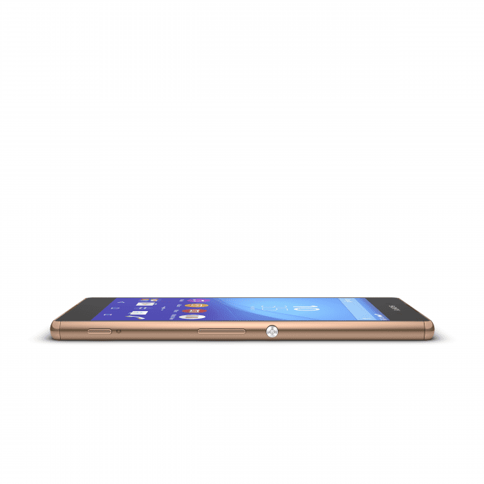 Xperia Z3+ Copper sidehorizontal