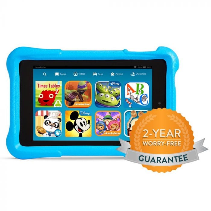 Fire HD Kids Edition Worry Free Blue