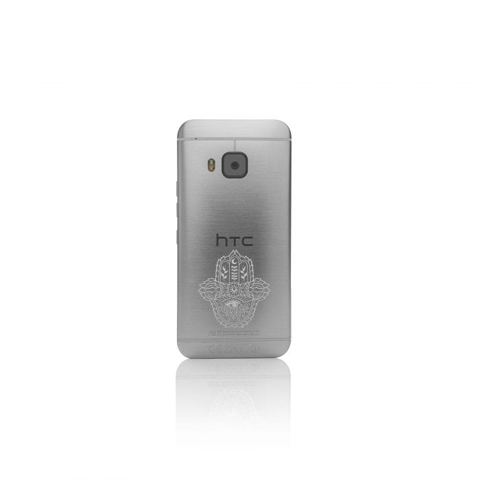 HTC Silver M9 back