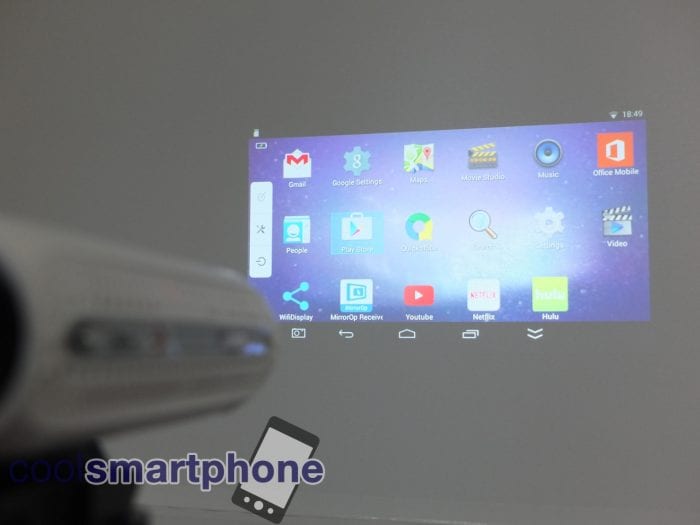 Touchjet Pond Projector Pic19