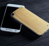 DOOGEE F3 Pro   Not much money, and its made with wood and bamboo!